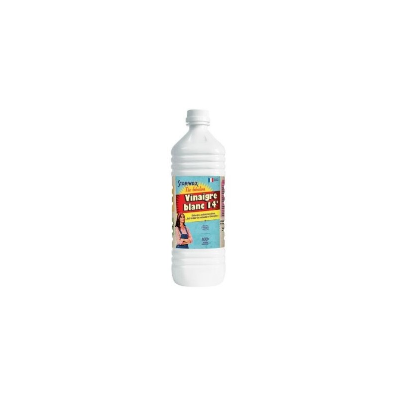 STARWAX FABULOUS Vinaigre blanc 14 degré sans parfum 1l fabulous