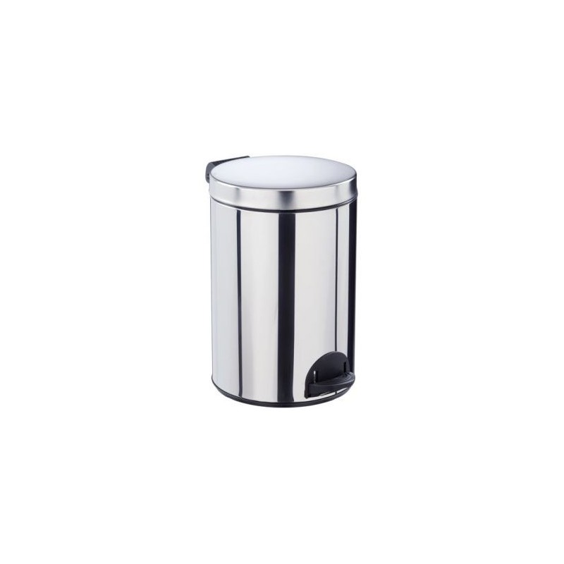 ROSSIGNOL Poubelle à pédale 14 L Inox - Élora