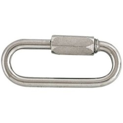 Maillon jonction acier zingué pour chaîne Ø12mm 1500kg sc1