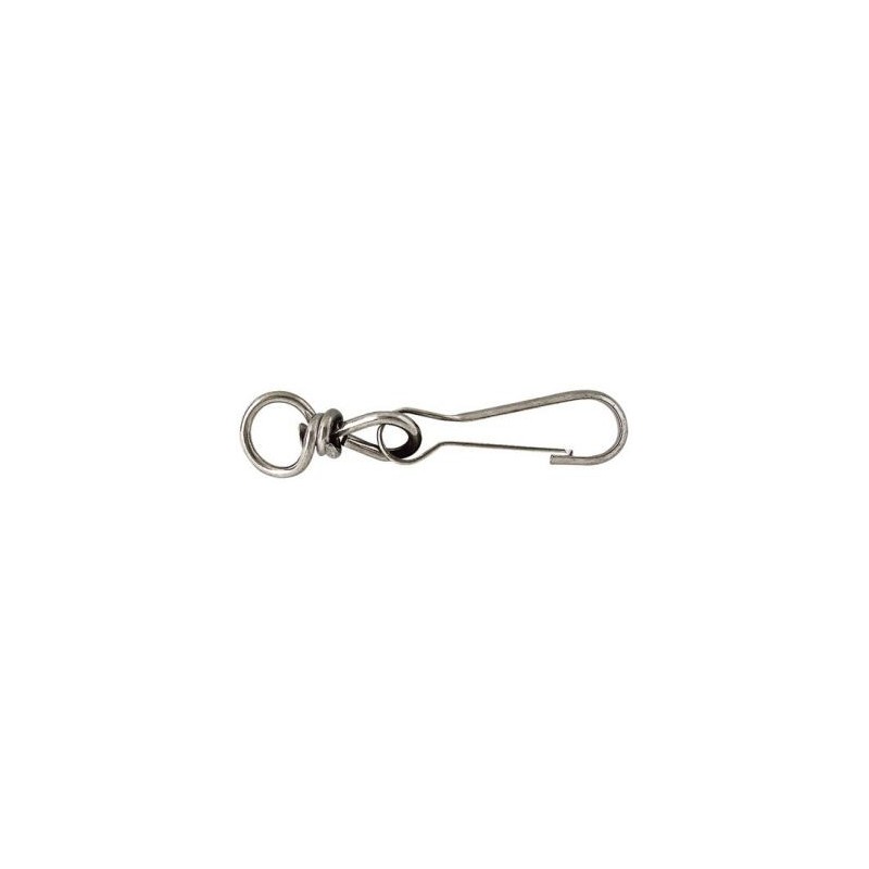 CHAPUIS Mousqueton simplex acier zingué 90mm blister 1