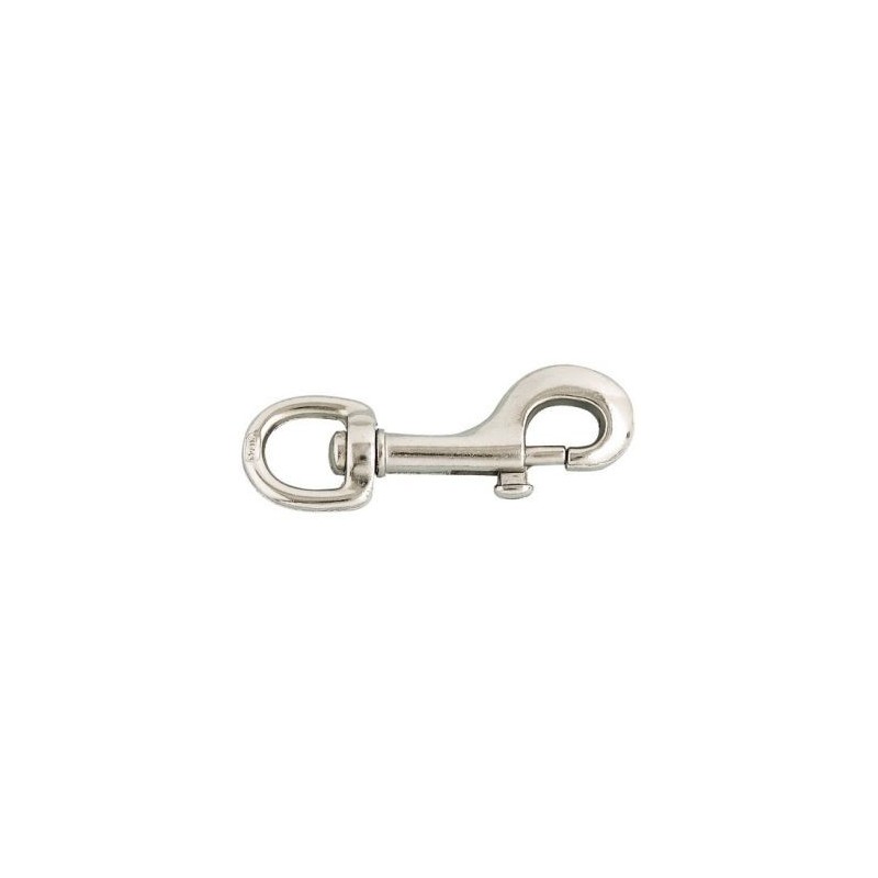 CHAPUIS Mousqueton pompe zamak nickelé 75mm blister 1