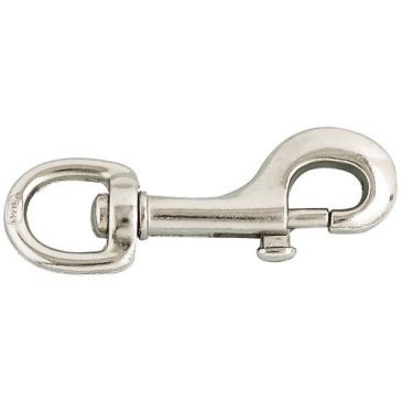 CHAPUIS Mousqueton pompe zamak nickelé 80mm blister 1