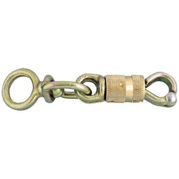 CHAPUIS Mousqueton sécurité acier zingué bichromaté 55mm 160kg bl1
