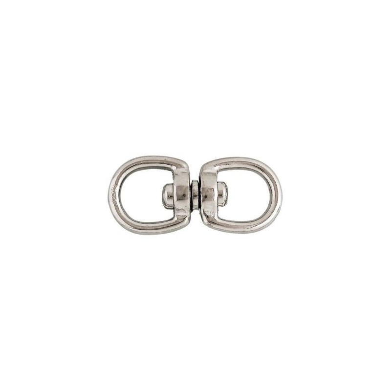 CHAPUIS Touret double zamak nickelé fil Ø5.5mm 40kg blister 1