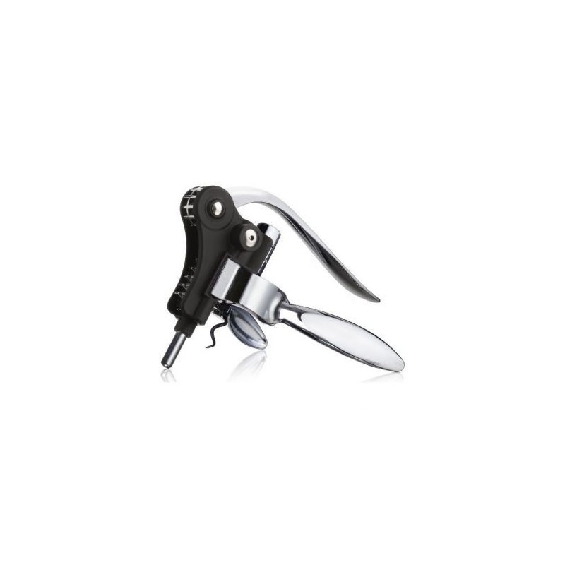Vacuvin Tire-bouchon à levier Noir - Lever Corkscrew