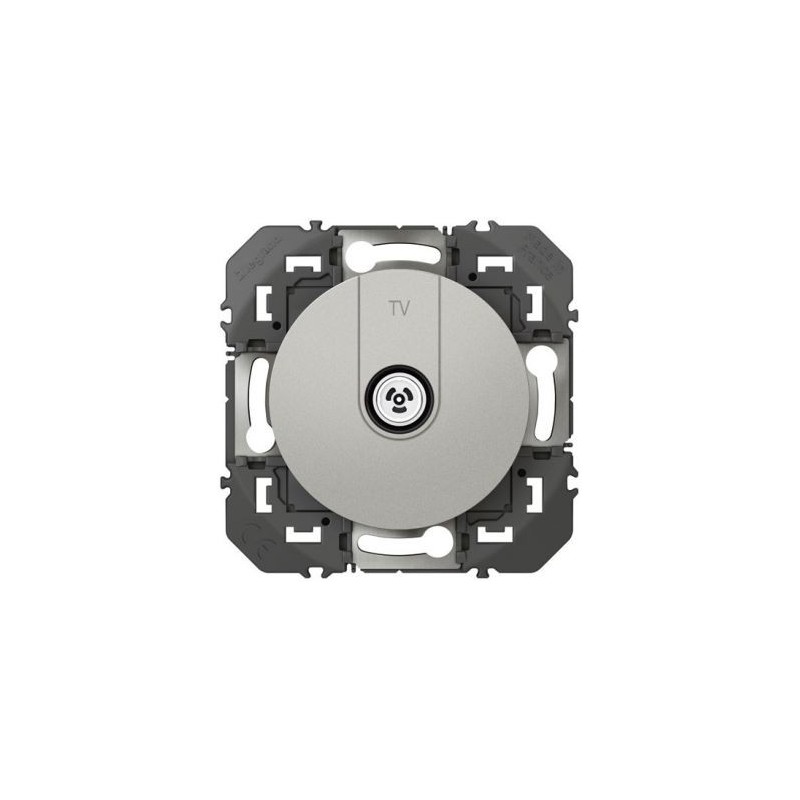 Legrand Prise tv simple alu composable Dooxie