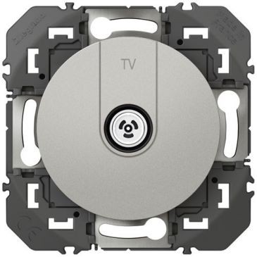 Legrand Prise tv simple alu composable Dooxie