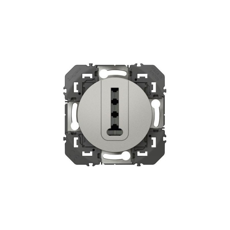 Legrand Prise téléphone en t alu composable Dooxie