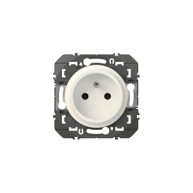 Legrand Prise 2p+t renov. blanc compo Dooxie