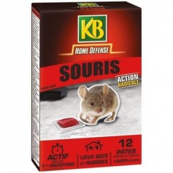 KB Home Defense Home defense souris pâte 12x10g /nc - Image 2