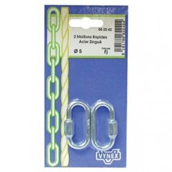 Vynex Maillon à vis d.5 mm x2 sc - Image 3