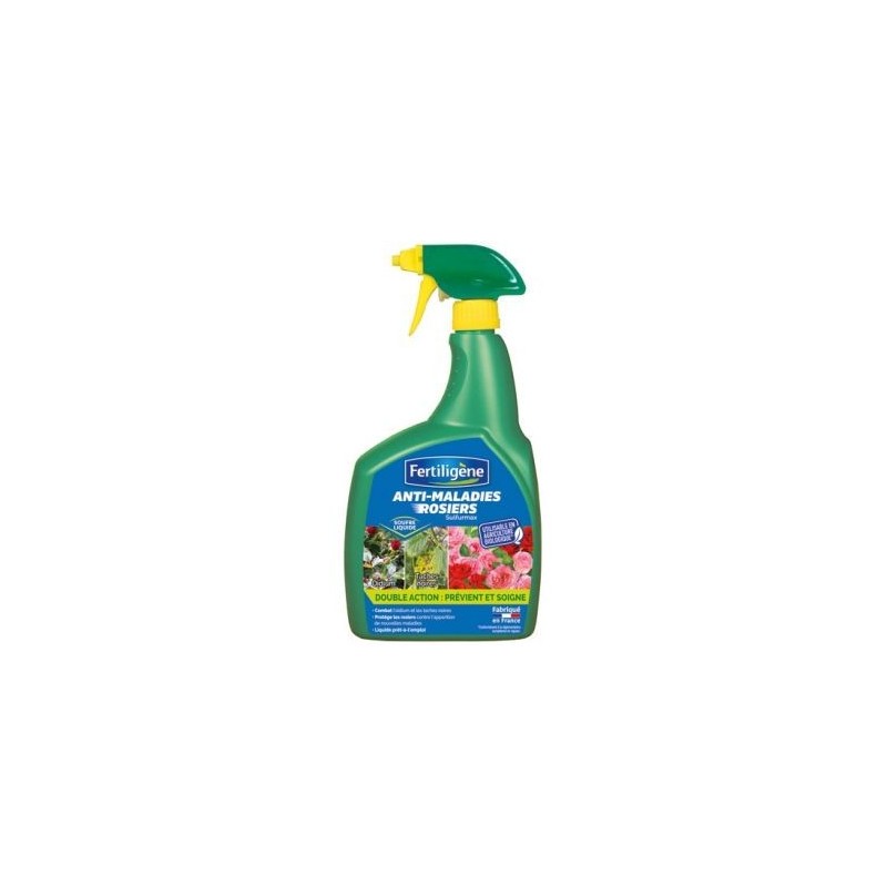 Fertiligene Anti oïdium rosiers prêt à l'emploi 800ml