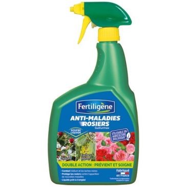 Fertiligene Anti oïdium rosiers prêt à l'emploi 800ml