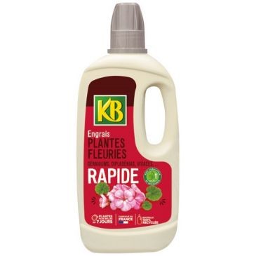 KB Engrais rapide plantes fleuries 1l