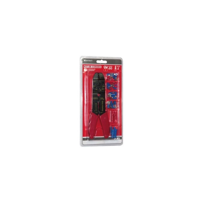 Zenitech Kit 50 cosses + pince en coffret