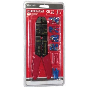 Zenitech Kit 50 cosses + pince en coffret