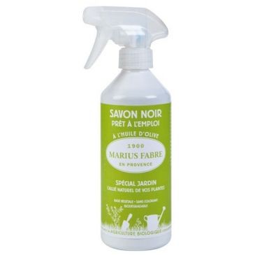 MARIUS FABRE Spray savon noir spécial jardin - 500 mL
