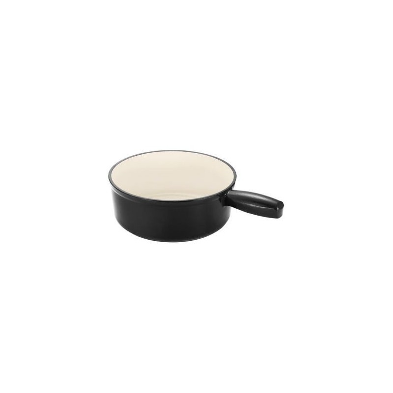Table et cook Poêlon à fondue 20 cm Noir