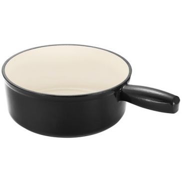 Table et cook Poêlon à fondue 20 cm Noir