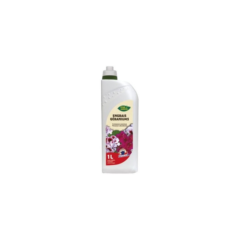 Star Jardin Engrais géraniums 1l npk