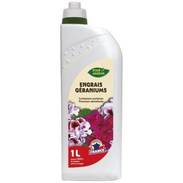 Star Jardin Engrais géraniums 1l npk