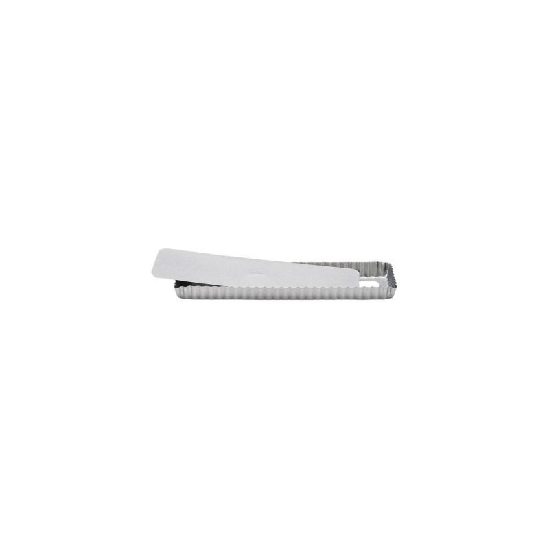 Patisse Moule à tarte rectangle 35 x 11 x 2.5 cm - Silver Top