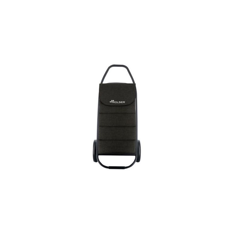 Rolser Poussette 2 roues - MF Com 8 Black Tube Polar Tweed Noire