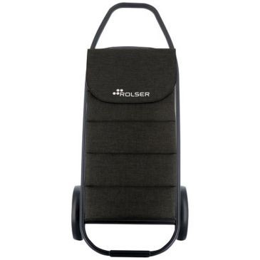 Rolser Poussette 2 roues - MF Com 8 Black Tube Polar Tweed Noire