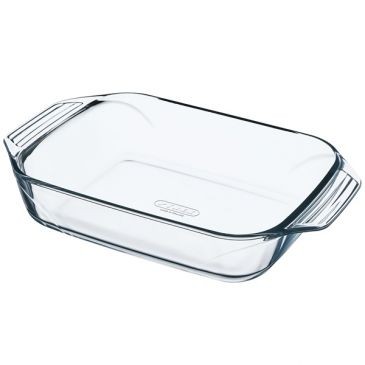 PYREX Plat à four rectangulaire 27 x 17 cm / 1.4 L - Let's Share !