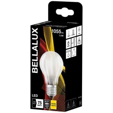 Bellalux Bellalux led dépoli standard e27 7.5w chaud