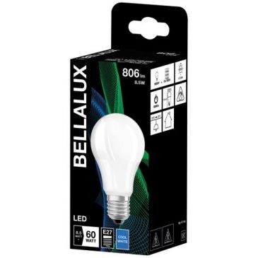 Bellalux Bellalux led dépoli standard e27 8.5w froid