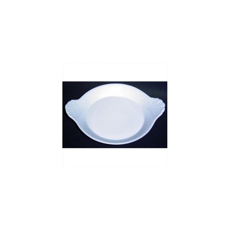 Girard Plat rond à oreilles Blanc