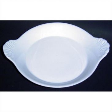Girard Plat rond à oreilles Blanc