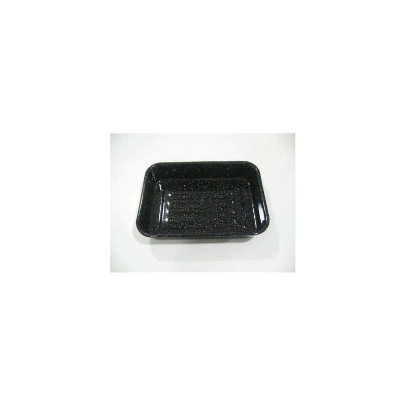 Beka Plat four rectangulaire émail noir 32cm - Kitchen Roc