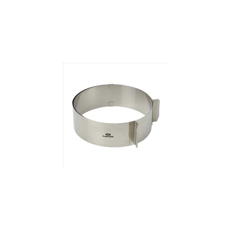 Lacor Cercle extensible de 16 à 30 cm Inox