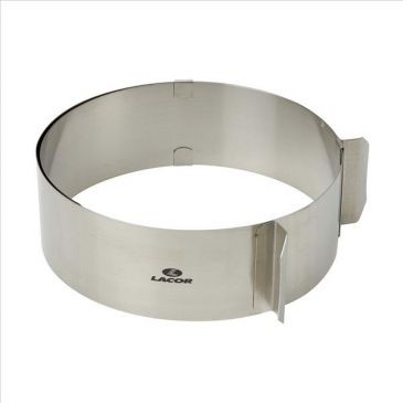 Lacor Cercle extensible de 16 à 30 cm Inox