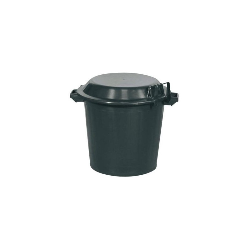 ALUMINIUM ET PLASTIQ Poubelle immeuble 80l +couvercle crochet promo