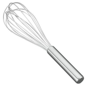 Metaltex Fouet acier inox manche plein 25 cm