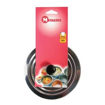 Metaltex Couvercle inox multidiamètre 14 à 21 cm