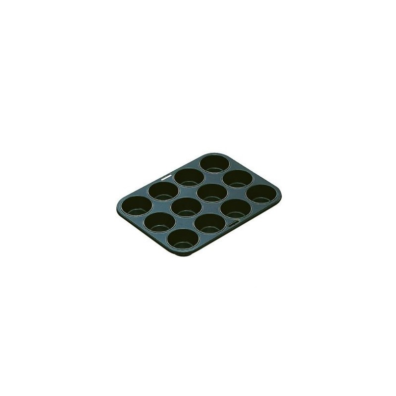 IBILI Plaque 12 muffins - Moka