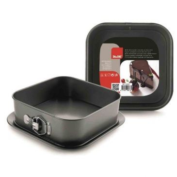 IBILI Moule carré à charnière 24 cm - Moka