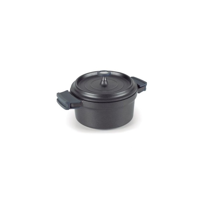 Lacor Cocotte ronde 28 cm Noir - Fundicion