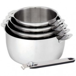Série 4 casseroles 14/20 cm...