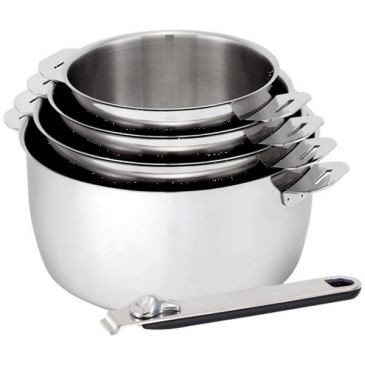 Beka Série 4 casseroles 14/20 cm + 1 poignée amovible - Move On - KITCHEN FUN