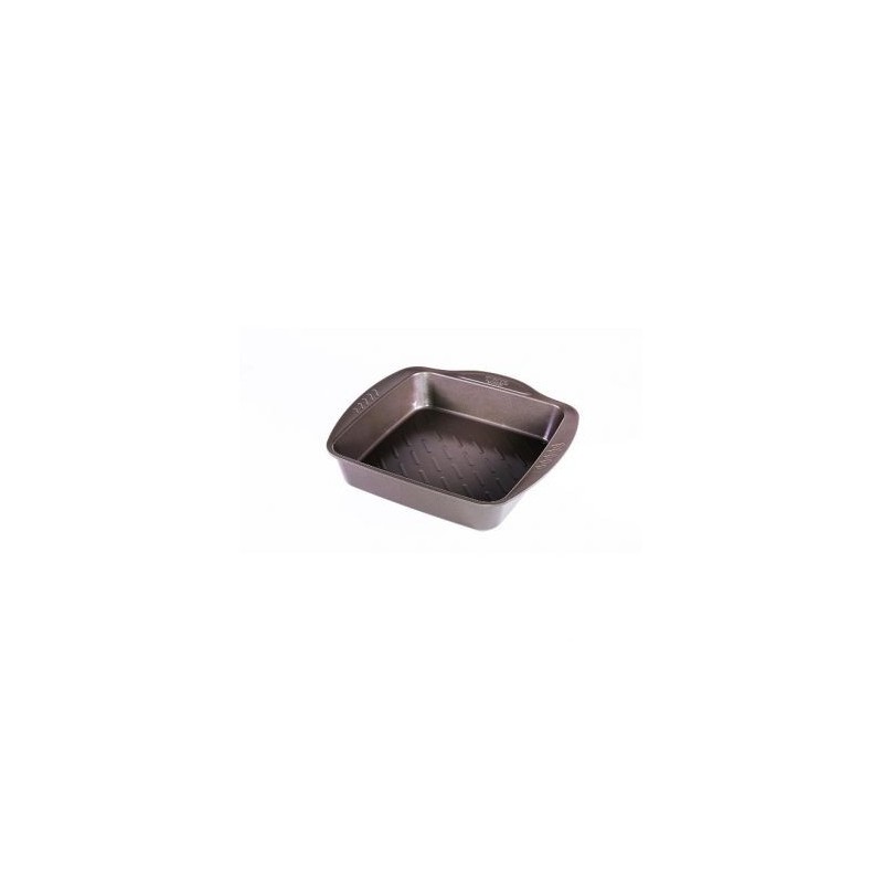 PYREX Plat à four carré en métal 24X24 cm - asimetriA