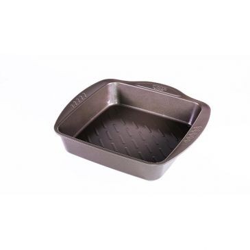 PYREX Plat à four carré en métal 24X24 cm - asimetriA
