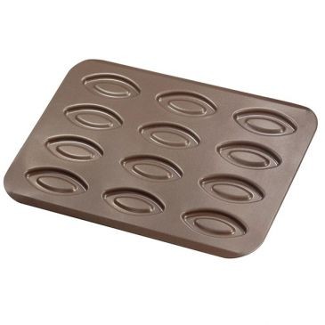 Gobel Plaque 12 barquettes - Acier antiadhérent