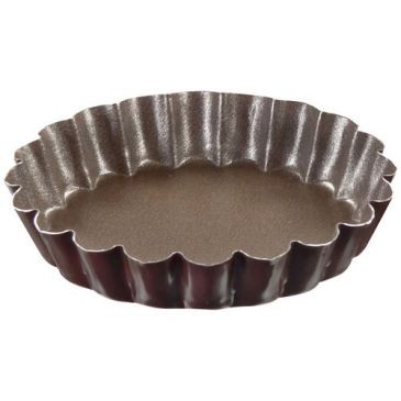 Gobel Moule à tartelette cannelée 12 cm - Acier antiadhérent