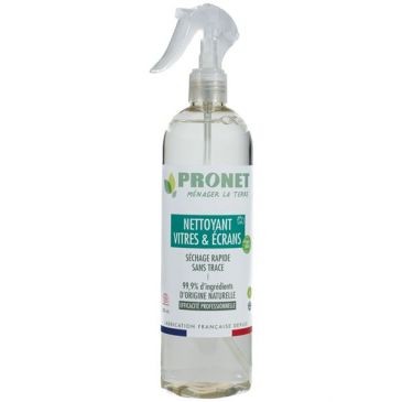 PRONET NATURE Nettoyant vitres écrans Ecocert 500ml