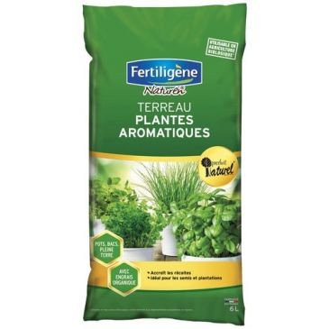 Fertiligene Terreau plantes aromatiques 6l